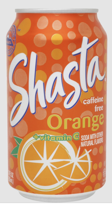 Shasta Orange Can